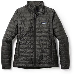Nano Puff Jacket - Womens - Navy Blue - Medium